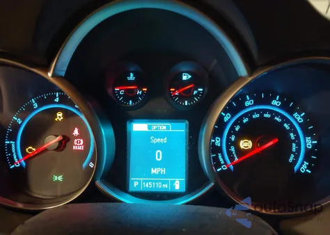 2015 Chevrolet Cruze Ls Auto из США, поврежденный, VIN 1G1PA5SH7F7161448